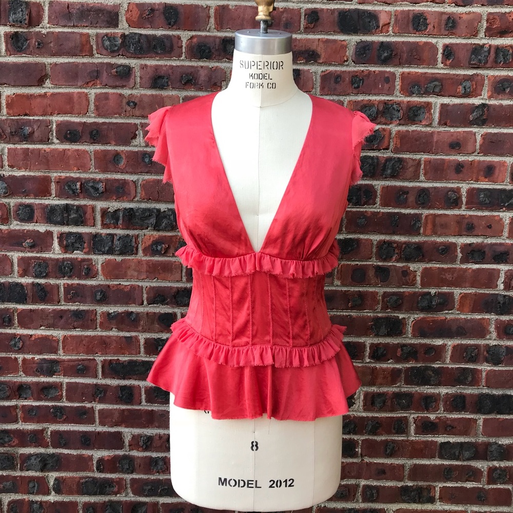 Beautiful Coral Colored Top